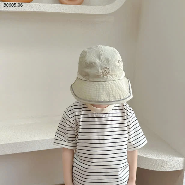 MŨ CHỐNG NẮNG CHE GÁY CHO BÉ-sỉ 100k