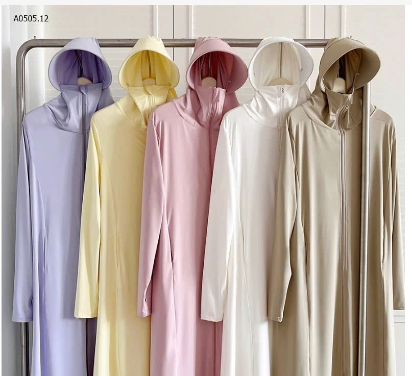 ÁO CHỐNG NẮNG UPF50+ DÁNG DÀI-sỉ 175k