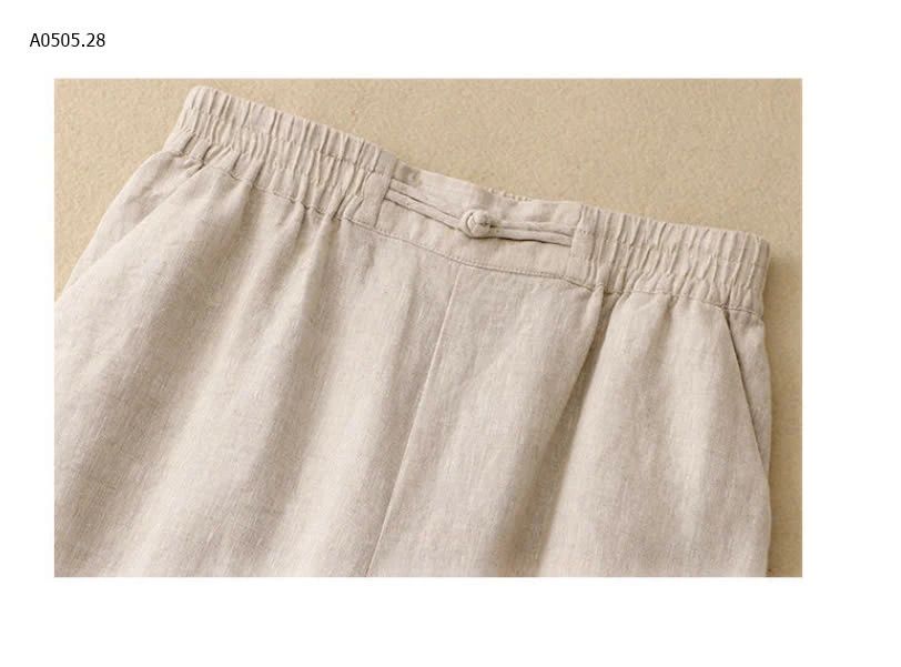 Quần suông cotton line xuất Nhật -sỉ 140k