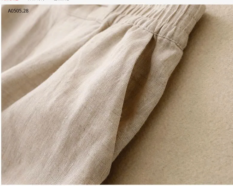 Quần suông cotton line xuất Nhật -sỉ 140k