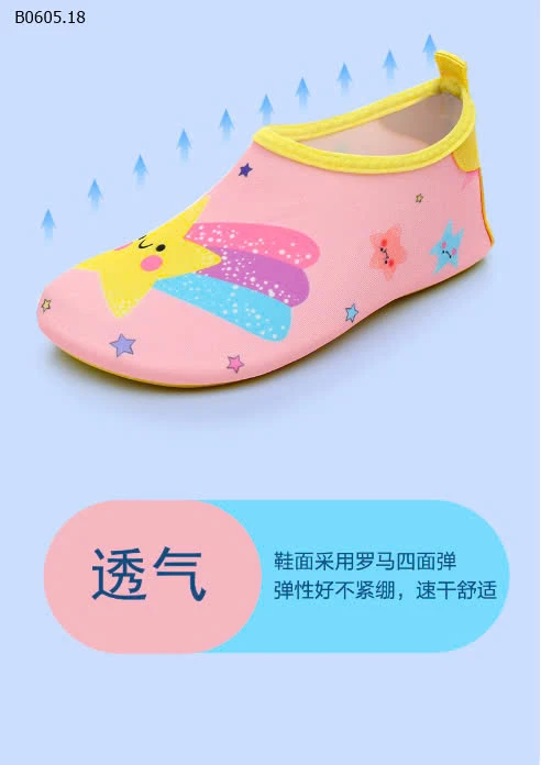 GIÀY ĐI BIỂN SIÊU NHẸ CHO BÉ-sỉ 79k