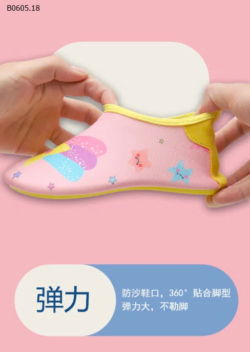 GIÀY ĐI BIỂN SIÊU NHẸ CHO BÉ-sỉ 79k