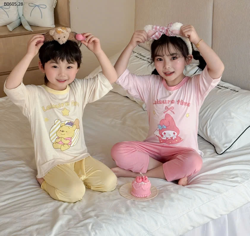 BỘ THUN LỠ CHO BÉ-sỉ 104k