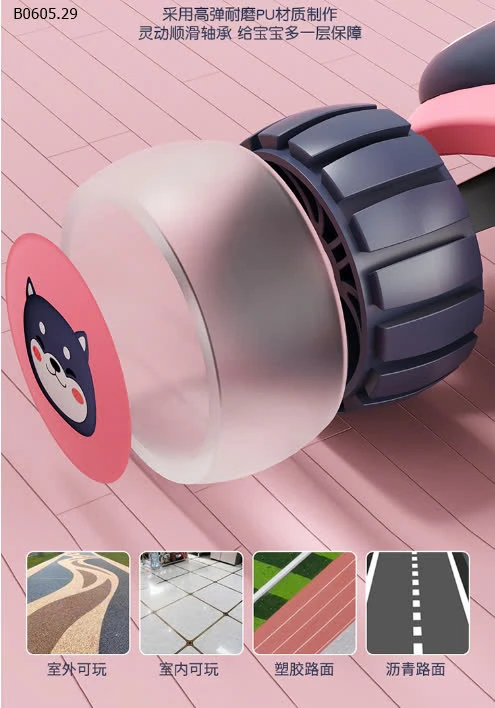 XE TRƯỢT SCOOTER PHIÊN BẢN ĐẦY ĐỦ NÂNG CẤP-sỉ 250k