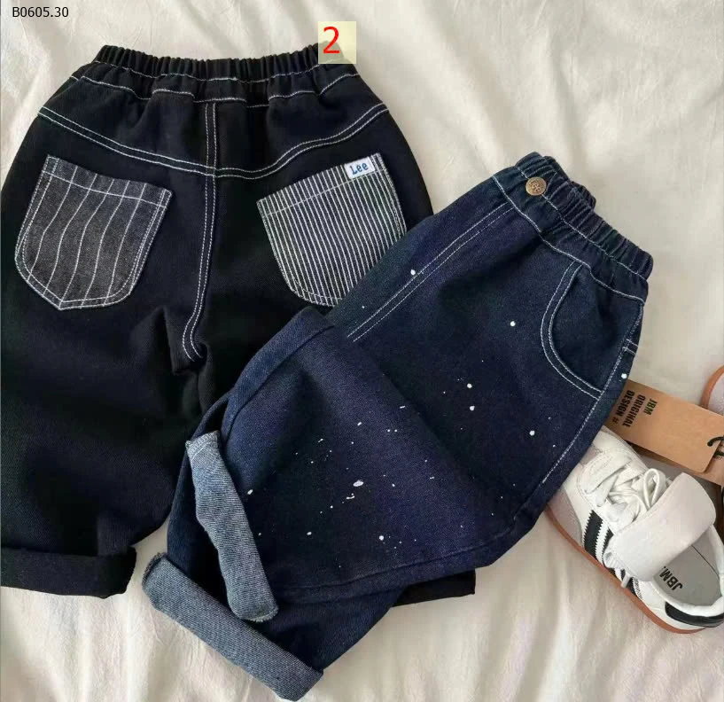 QUẦN JEAN VẢY SƠN PHỐI TÚI KẺ -sỉ 135k