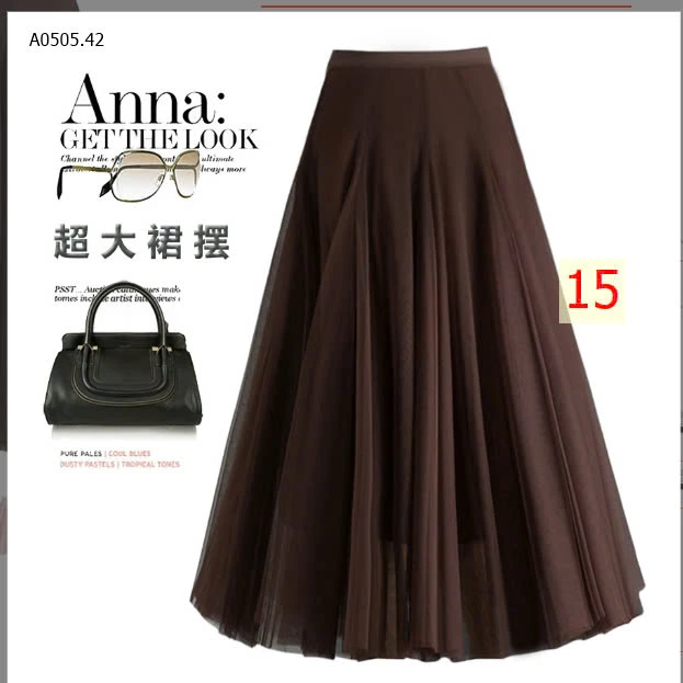 CHÂN VÁY VOAN XOÈ ANNAsỉ 150k