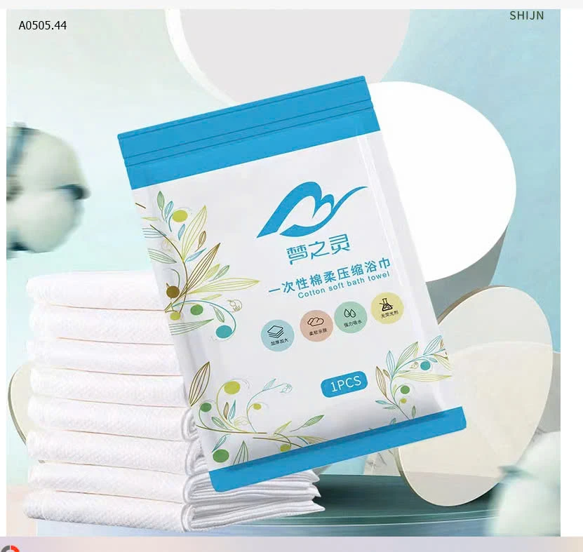 KHĂN TẮM VIÊN NÉN-sỉ 120k/set 10 viên
