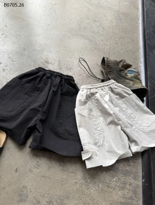 QUẦN SHORT TÚI HỘP CHO BÉ TRAI-sỉ 192k