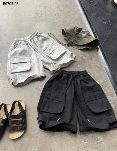 QUẦN SHORT TÚI HỘP CHO BÉ TRAI-sỉ 192k