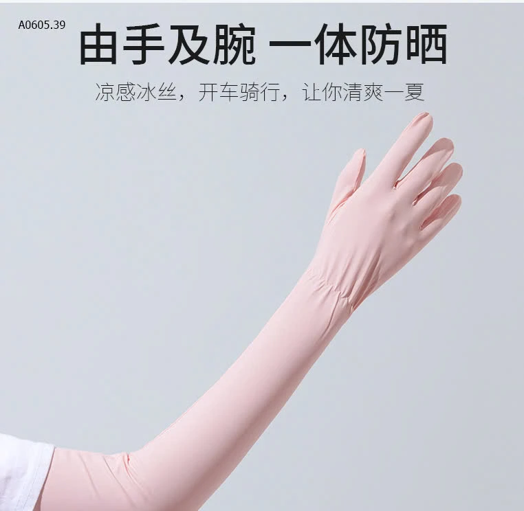 GĂNG TAY DÀI TAY CHỐNG NẮNG UPF50+ THẾ HỆ MỚI-sỉ 70k