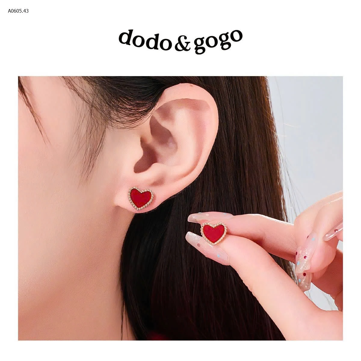 KHUYÊN TAI CHÍNH HÃNG #Dodogogo-sỉ 95k