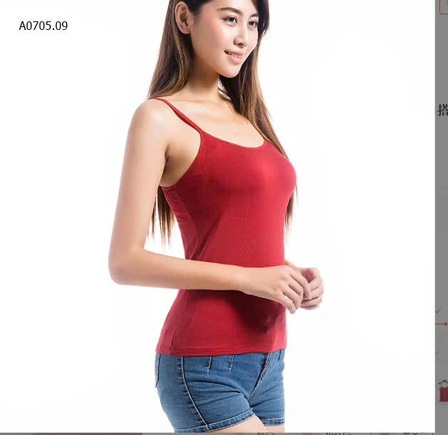 ÁO 2 DÂY KÈEM BRA  -sỉ 77k