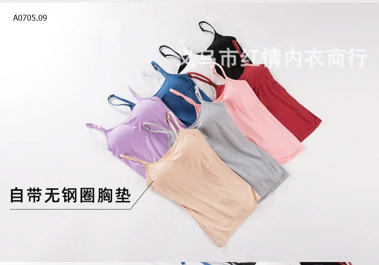 ÁO 2 DÂY KÈEM BRA  -sỉ 77k