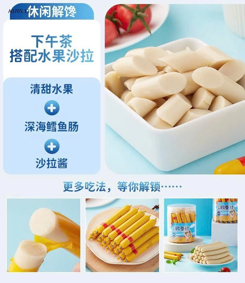 XÚC XÍCH CÁ TUYẾT BIBIZAN-sỉ 93k