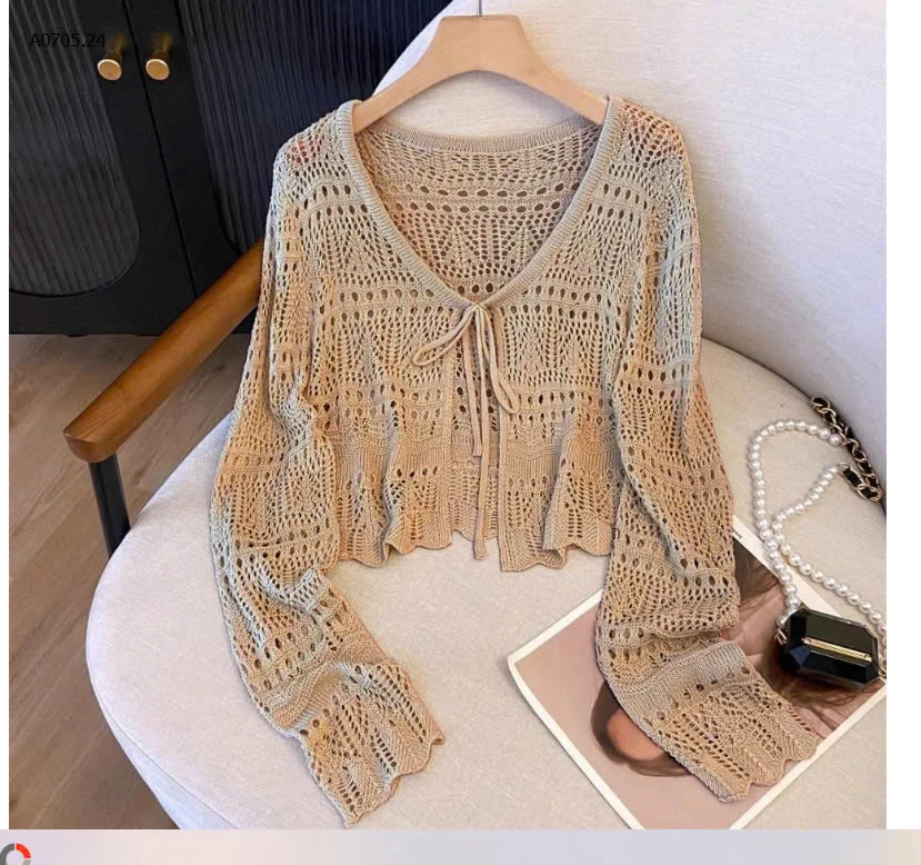 ÁO CARIGAN DỆT KIM-sỉ 104k