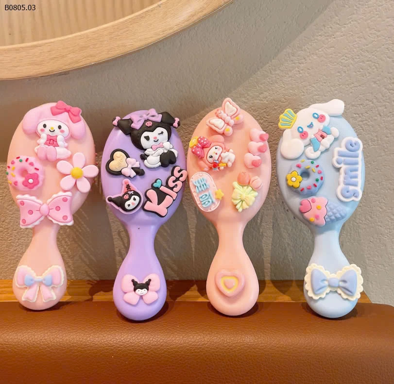GƯƠNG KÈM LƯỢC GỠ RỐI 2IN1 CUTE -sỉ 36k