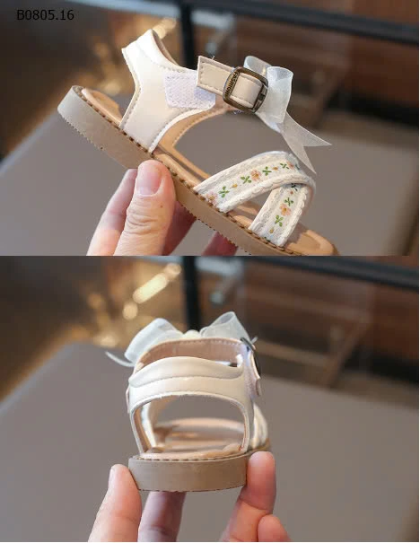 SANDAL NƠ QUAI CHÉO BG-sỉ Sz 22-26 : 120k            Sz 27-31 : 130k 