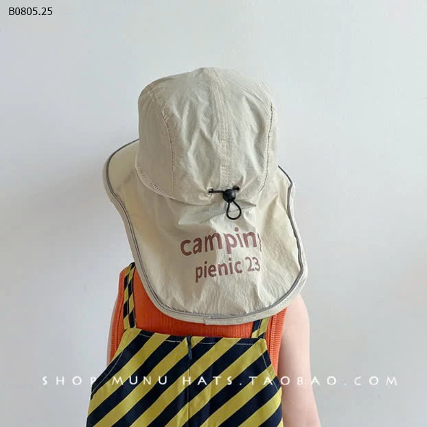 MŨ CHỐNG NẮNG CHE GÁY CHO BÉ5-sỉ 94k