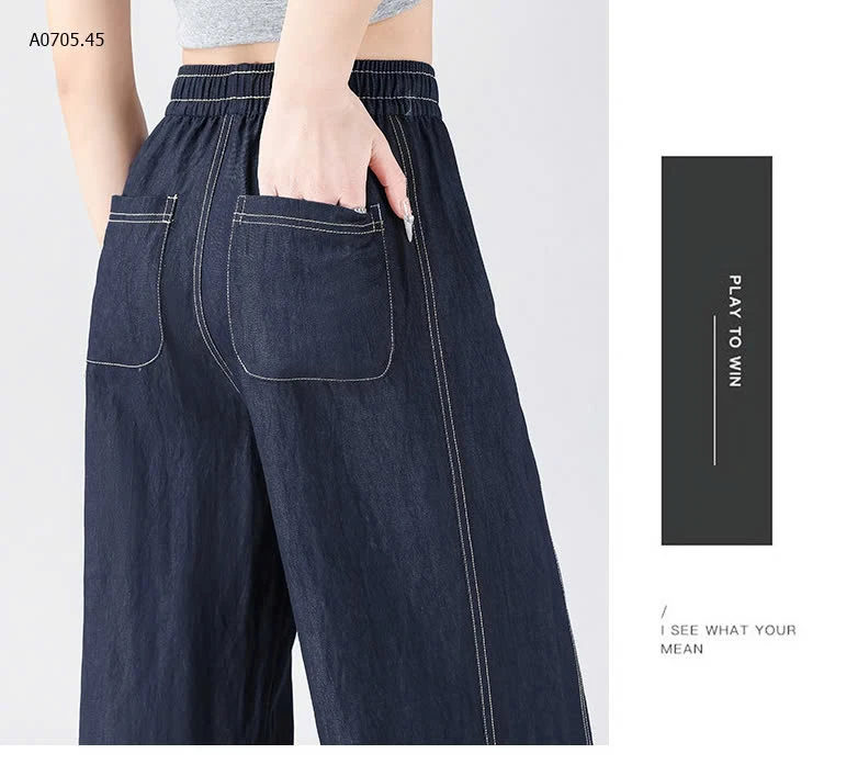 QUẦN SUÔNG DENIM NỮ-sỉ 169k