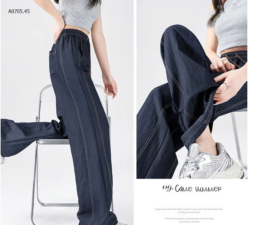 QUẦN SUÔNG DENIM NỮ-sỉ 169k