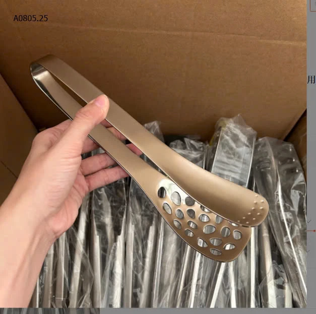 DỤNG CỤ KẸP GẮP, LẬT THỨC ĂN INOX SIZE LỚN-sỉ 78k