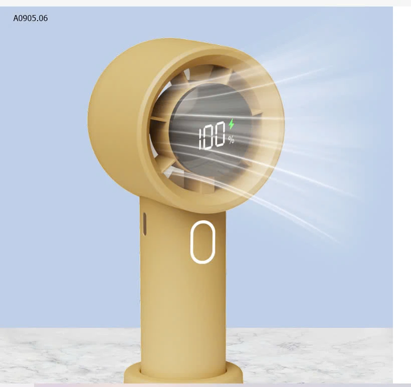 QUẠT MINI CẦM TAY 100 CẤP ĐỘ GIÓ – MÁT MẺ, TIỆN LỢI-sỉ 72k