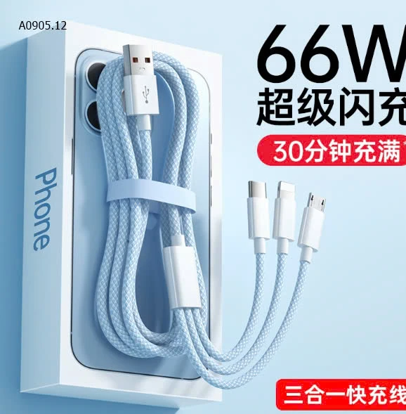 DÂY SẠC 3IN1 -sỉ 43k