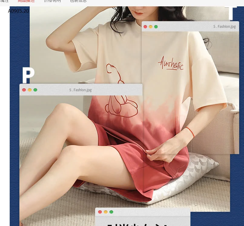 BỘ MẶC NHÀ CỘC TAY CHO NỮ-sỉ 120k