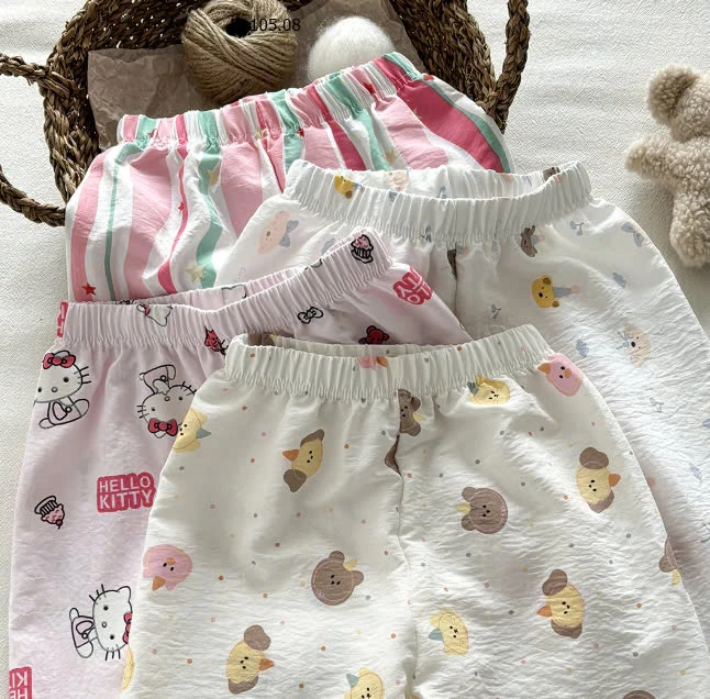 QUẦN HỌA TIẾT MẶC HÈ CHO BÉ YÊU - sỉ 55k