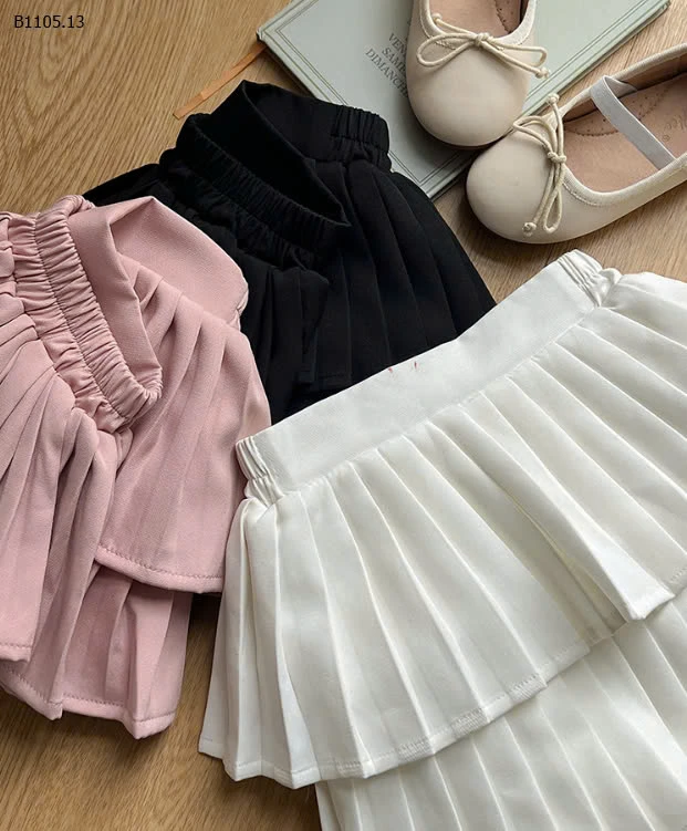 CHÂN VÁY XẾP LY 2T AMBB BG  - sỉ 141k