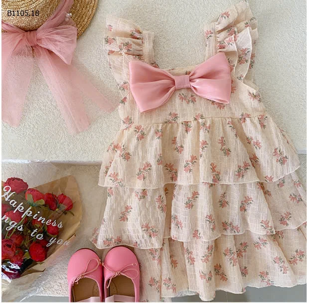 VÁY CÔNG CHÚA XÔ ĐŨI ĐÍNH NƠ CÁNH TIÊN BG -sỉ 189k