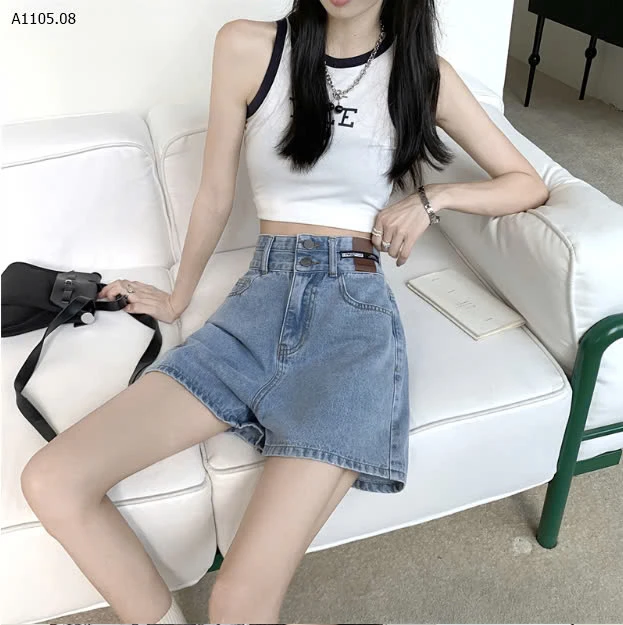 Quần short Jean 2 khuy - sỉ 129k