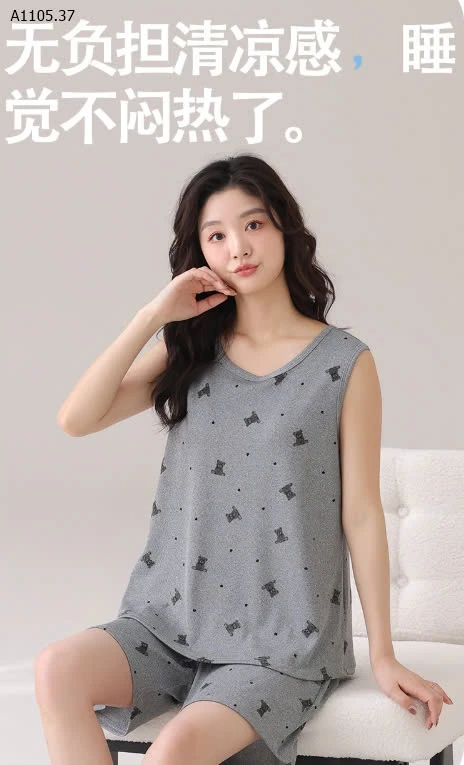 Bộ ngủ kèm miếng đệm ngực  - sỉ 127k