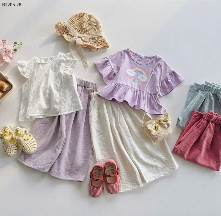 QUẦN ỐNG RỘNG CHO BG - sỉ 104k