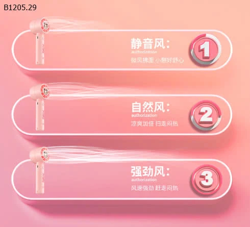 QUẠT MINI CẦM TAY DIS.NEY  CHO BÉ - sỉ 65k