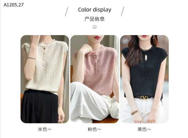 ÁO TAY HẾN CHO NỮ -sỉ 125k