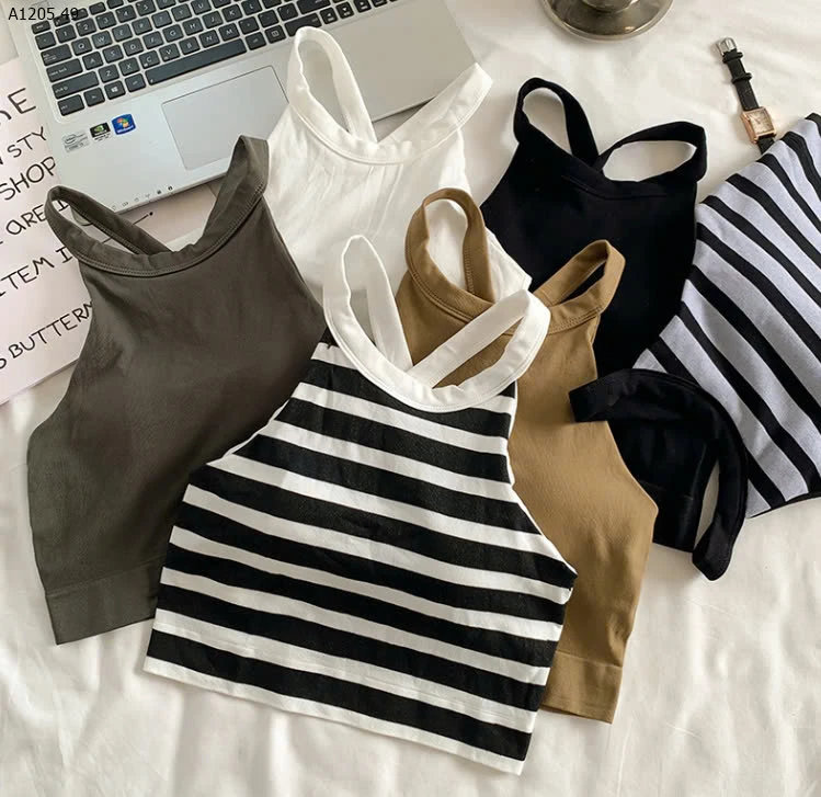 ÁO CROPTOP CỔ YẾM - sỉ 59k