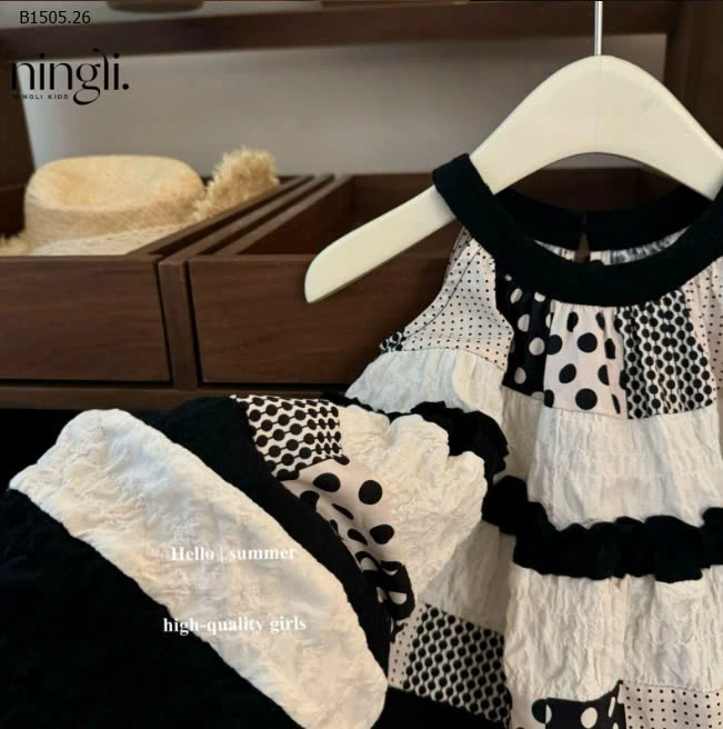 Váy xinh cho bé XINH iuu- sỉ 124k