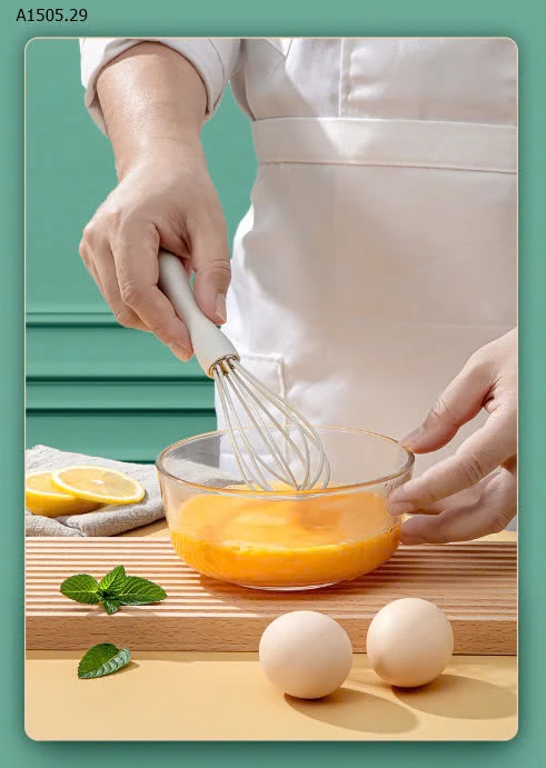 BỘ DỤNG CỤ BẾP NẤU ĂN, LÀM BÁNH 06 MÓN SILICONE  - sỉ 69k/set 6 món