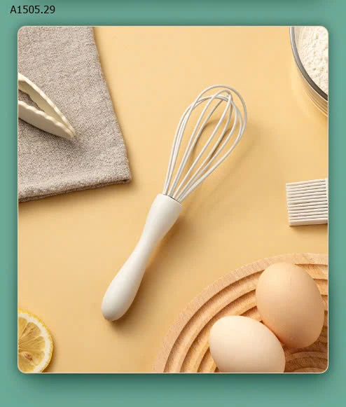 BỘ DỤNG CỤ BẾP NẤU ĂN, LÀM BÁNH 06 MÓN SILICONE  - sỉ 69k/set 6 món