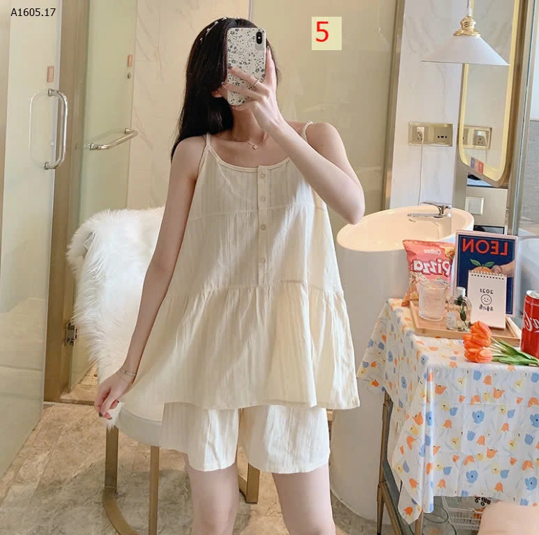 BỘ NGỦ MẶC NHÀ 2 DÂY CHO NỮ -sỉ 130k