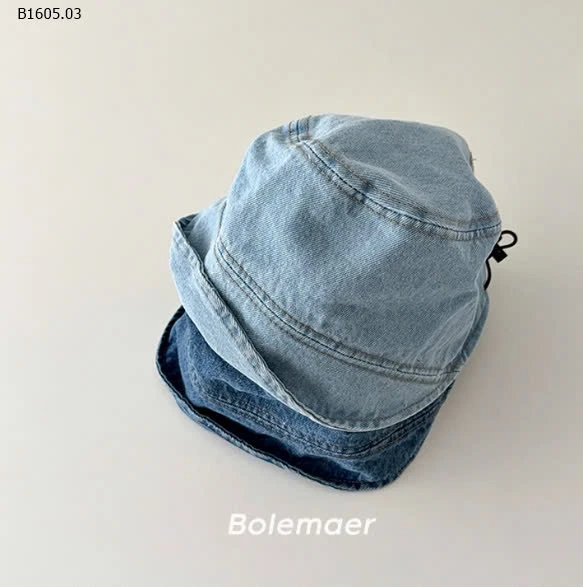 MŨ DENIM PHONG CÁCH HQ CHO BÉ -sỉ 115k