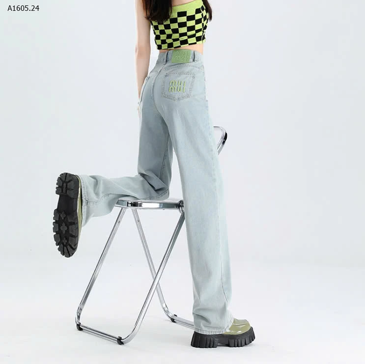 QUẦN JEAN SUÔNG NỮ  -sỉ 170k