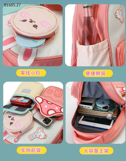 BALO THỎ TIỂU HỌC CHO BÉ  -sỉ 145k