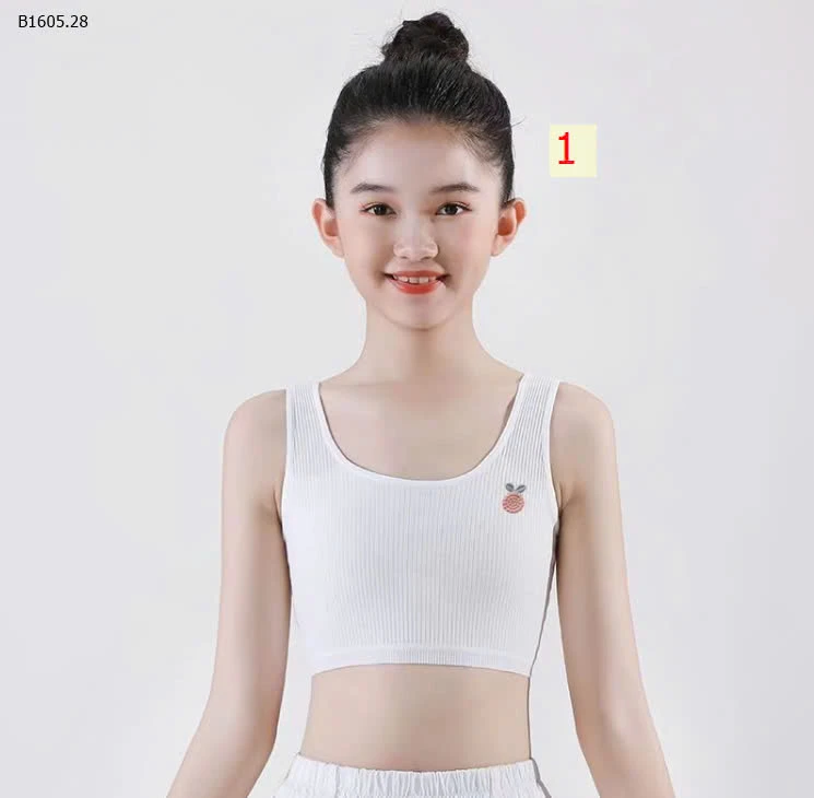 SET 6C ÁO LÓT CHO BÉ GÁI-sỉ 113k/set 6c mix màu