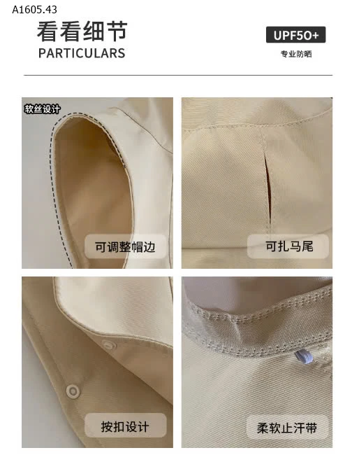 Mũ trùm mặt chống nắng-sỉ 50k