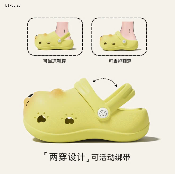 SỤC CROCS HÌNH MÈO DỄ THƯƠNG  -sỉ 98k