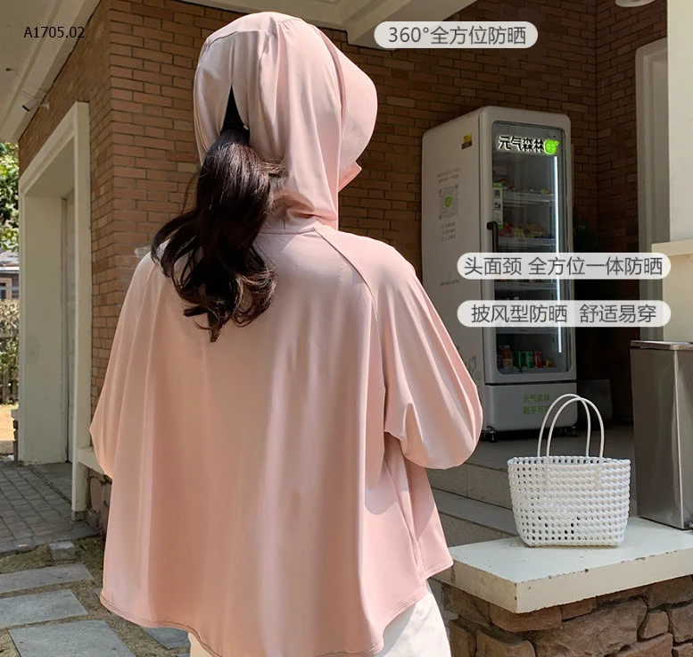 ÁO CHỐNG NẮNG DÁNG CỘC CHO NỮ-sỉ 185k