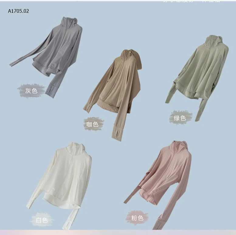 ÁO CHỐNG NẮNG DÁNG CỘC CHO NỮ-sỉ 185k