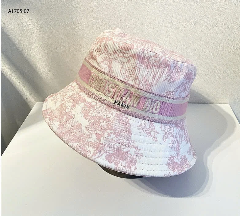 MŨ BUCKET HỌA TIẾT THÊU-sỉ 158k